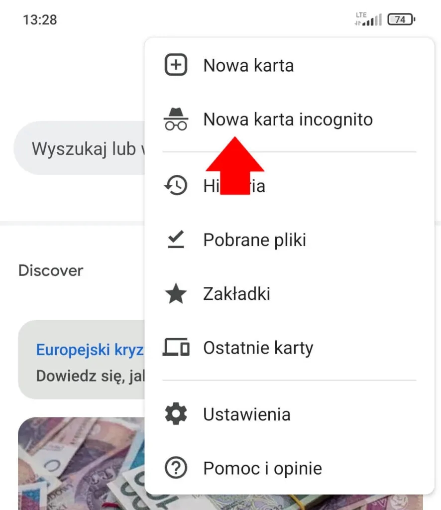 Ukryj swoją prywatność: łatwy sposób na tryb incognito w telefonie